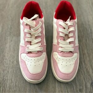 H&M Pink and White Women's Sneakers